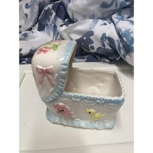 Ceramic music box cradle